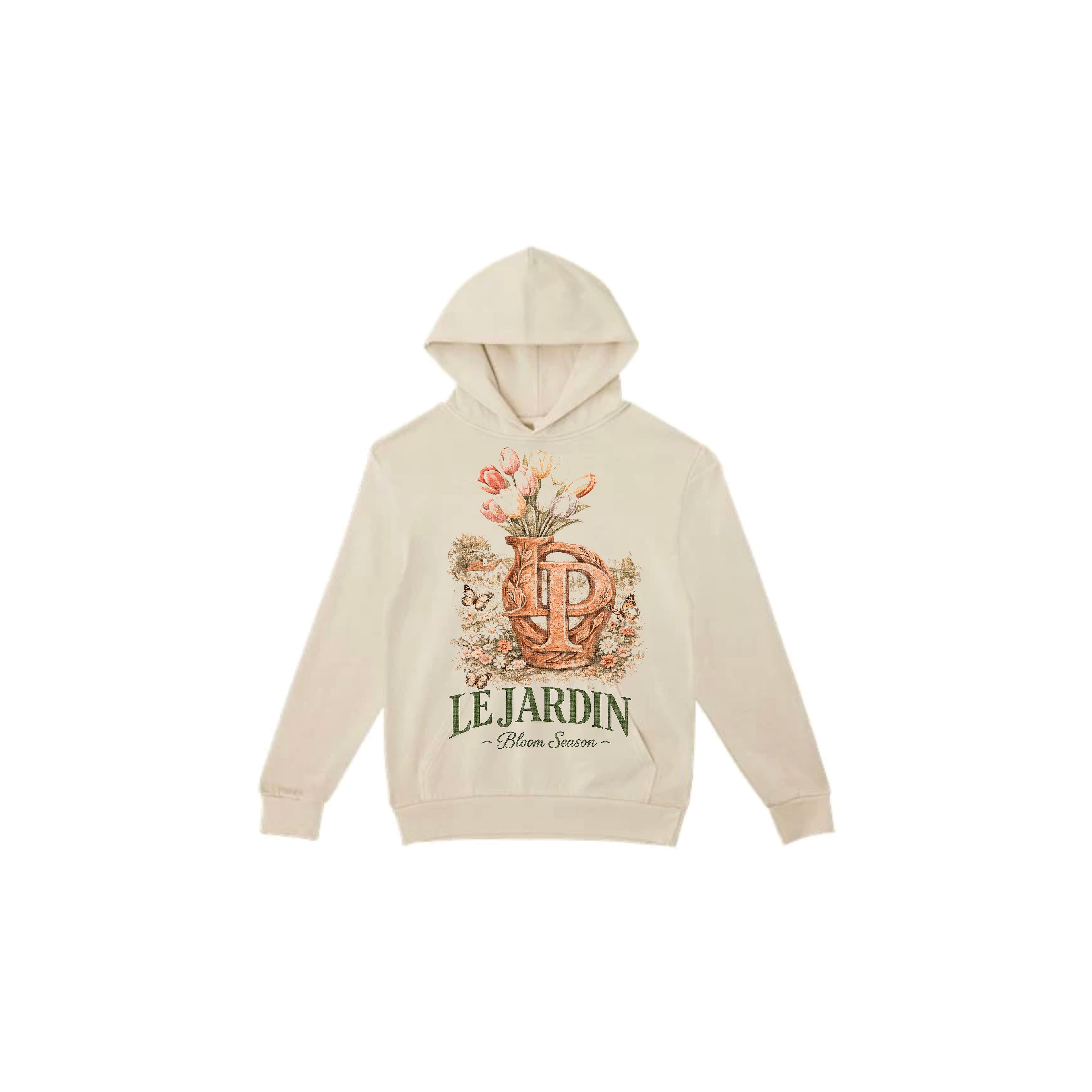 Le Jardin Tulips Hoodie