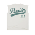 111 Muscle Shirt White/Teal Green
