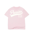 111 T Shirt Pink/White