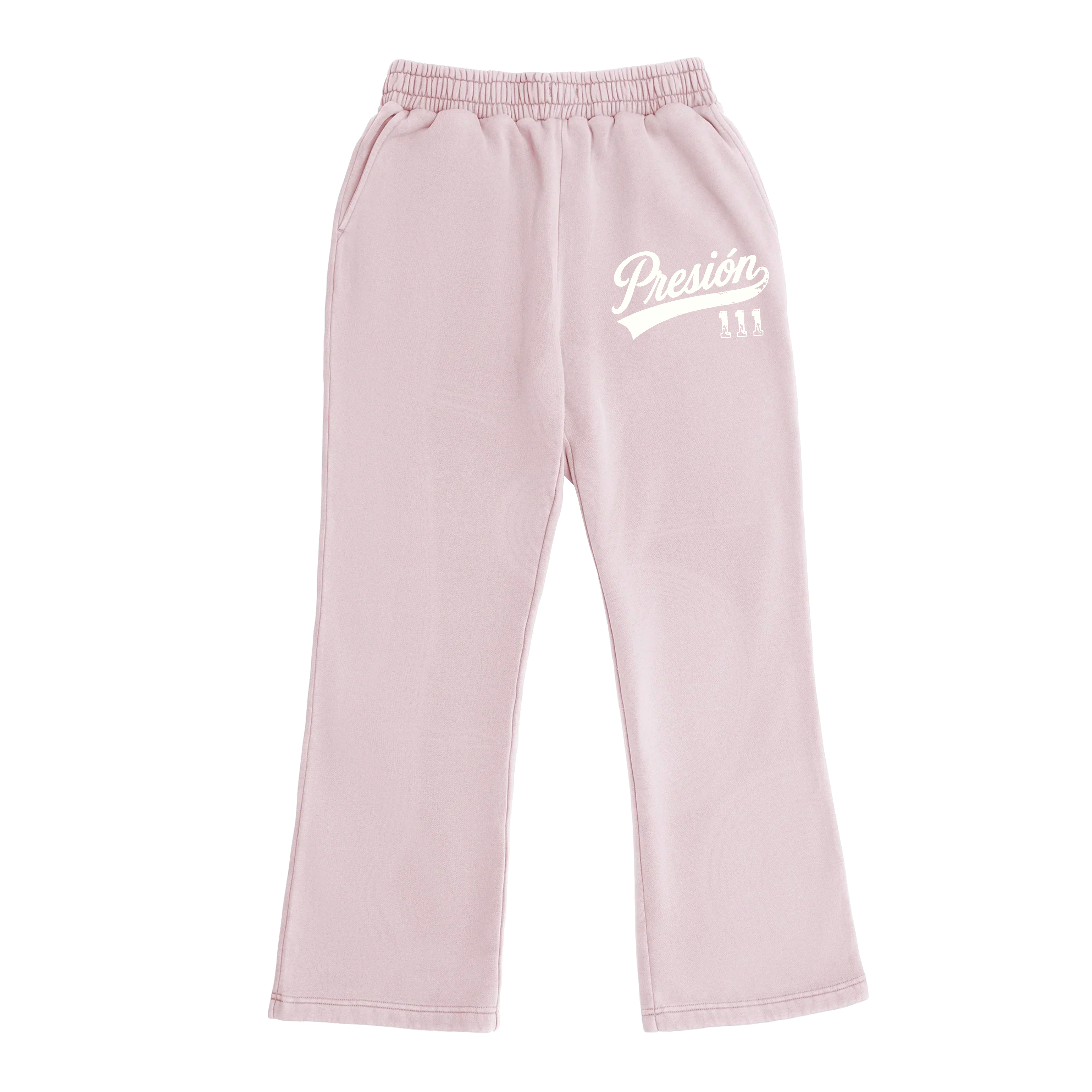 111 Sweatpants Baggy Pink/White