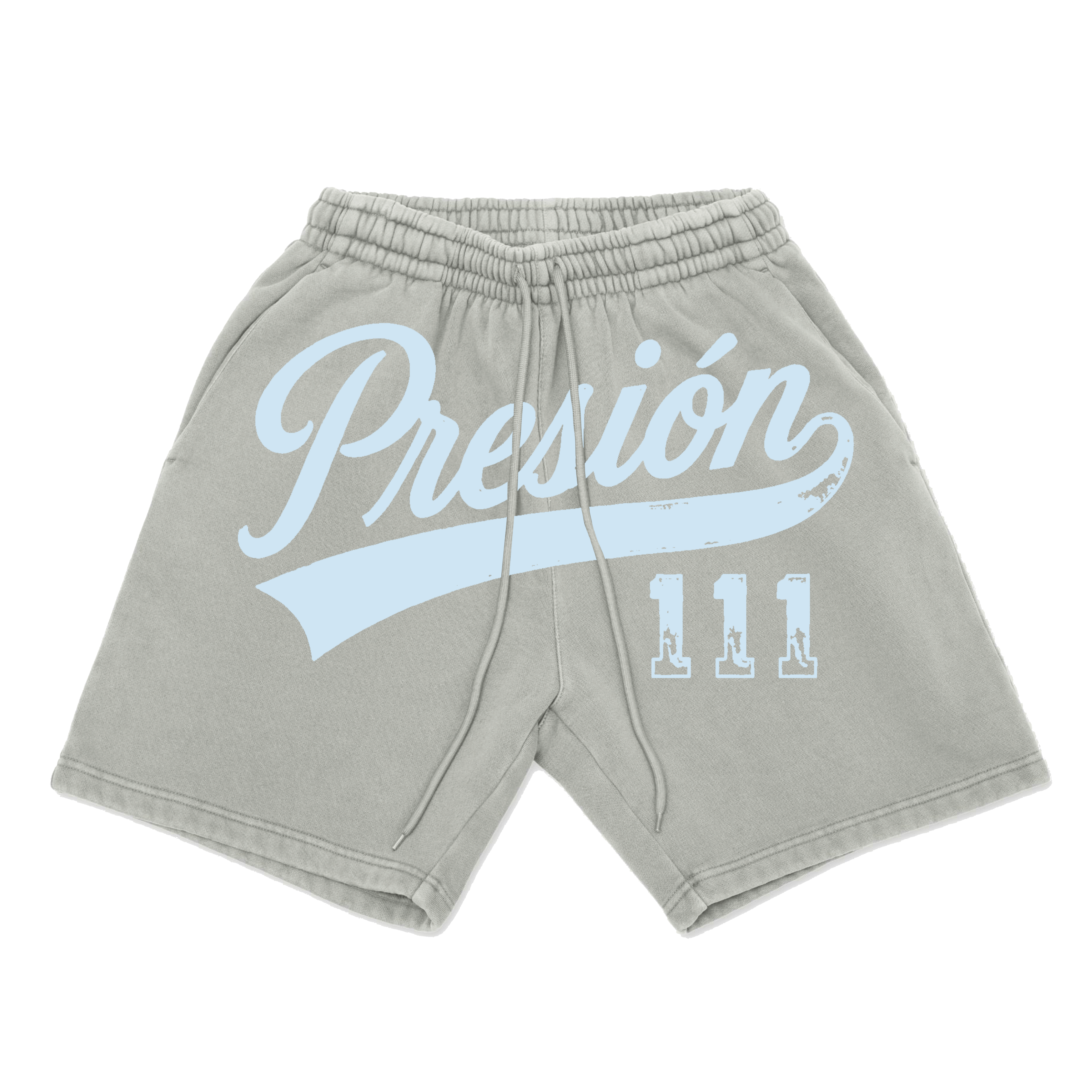 111 Shorts Gray/BabyBlue