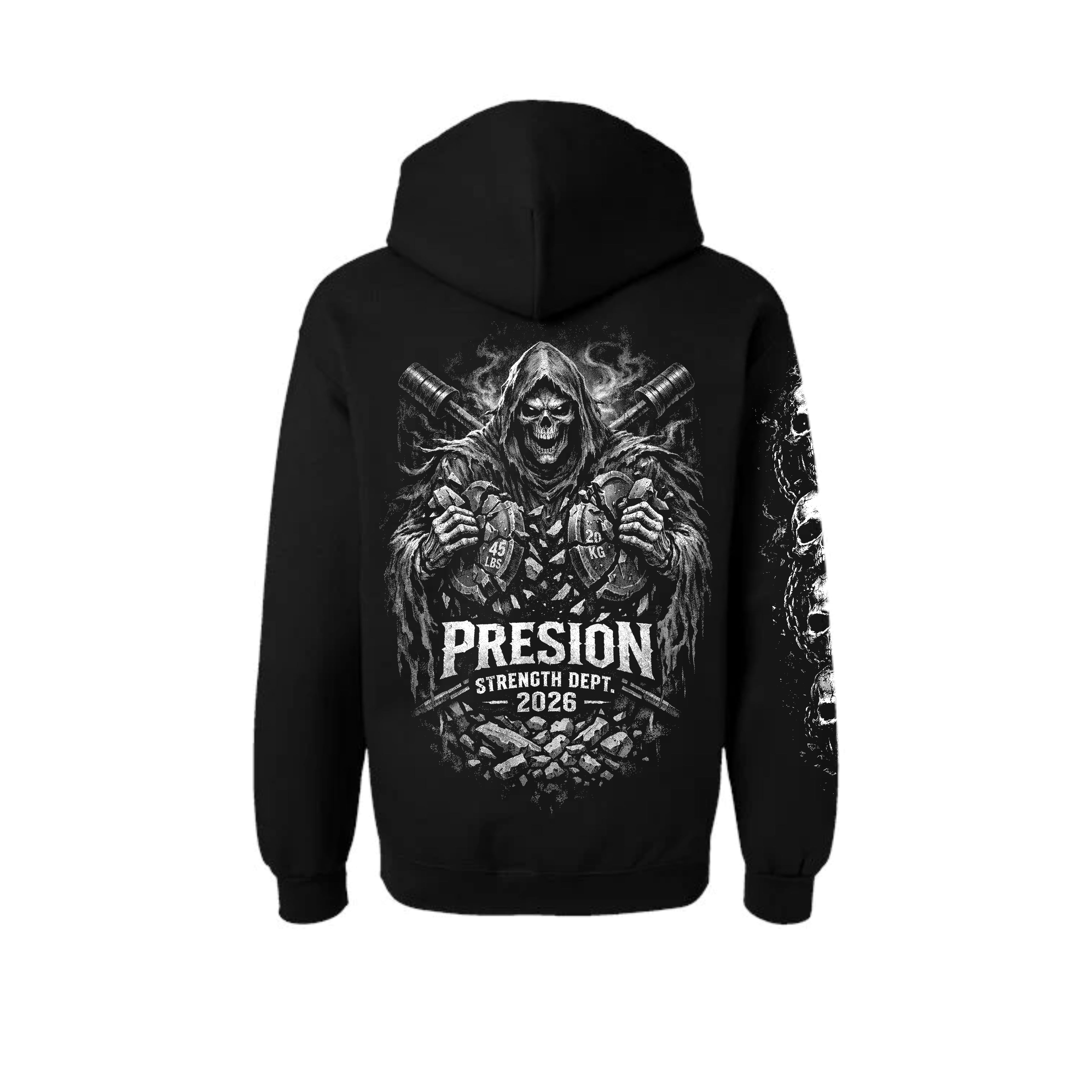Skulls Hoodie “Strength Dept.”